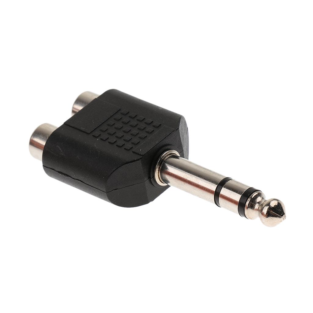 Audio Music Production - Cabo Divisor de Áudio 6.5mm para