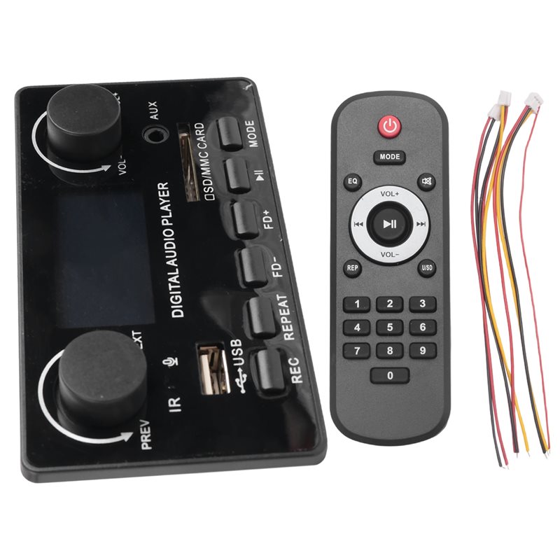 Audio Music App - Placa Decodificadora MP3 com Display LCD