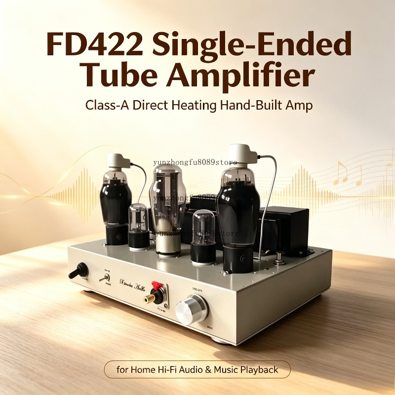 Audio Music In Youtube - Amplificador de Tubo Single-Ended FD422, Classe