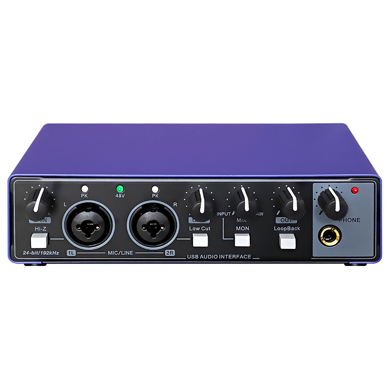 Audio Music Production - Interface de Áudio USB MD22 com