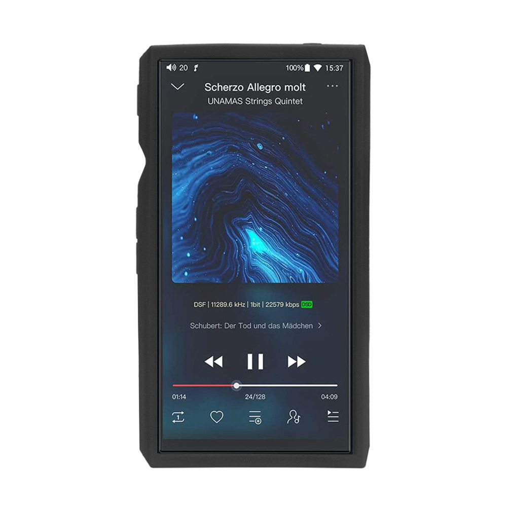 Audio Music App - Capa protetora de silicone macio para
