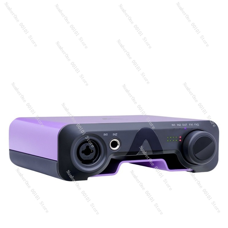 Audio Music Production - Interface de Áudio USB Profissional Externa
