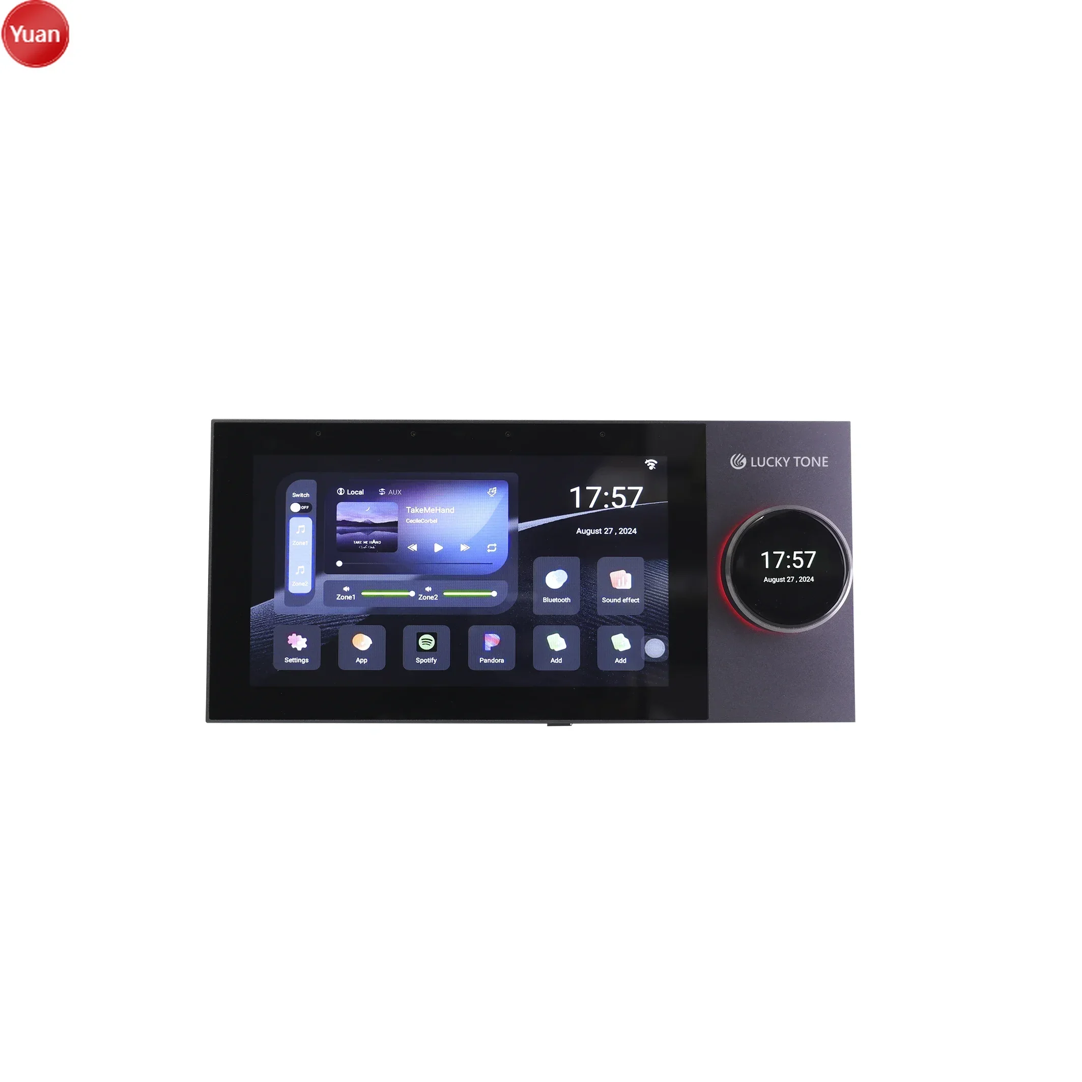 Audio Music Background - Amplificador de Parede M Tuya Zigbee