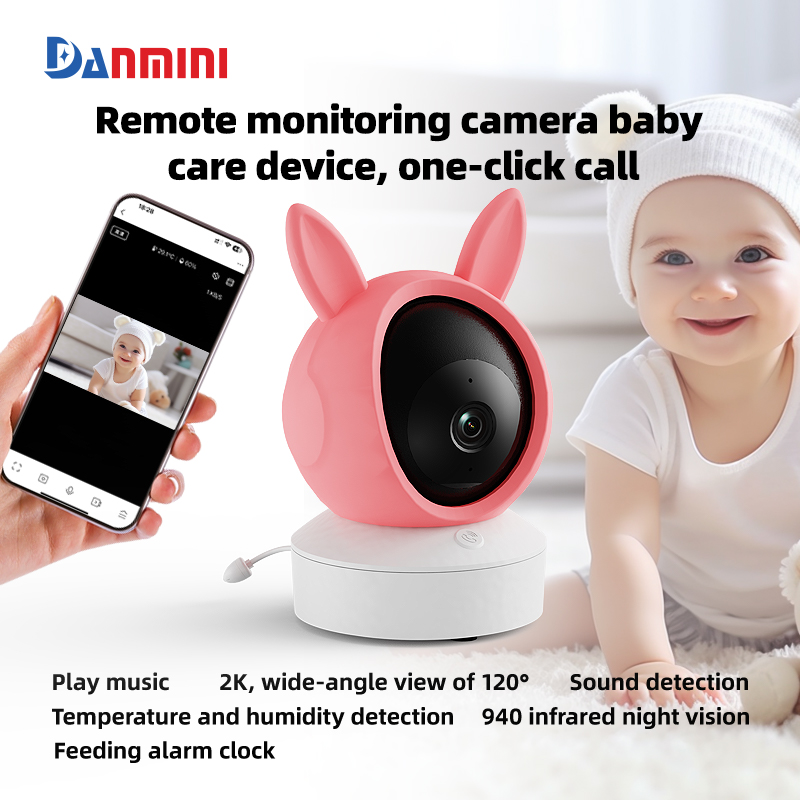 Audio Music App - Danmini 1080p monitor do bebê móvel