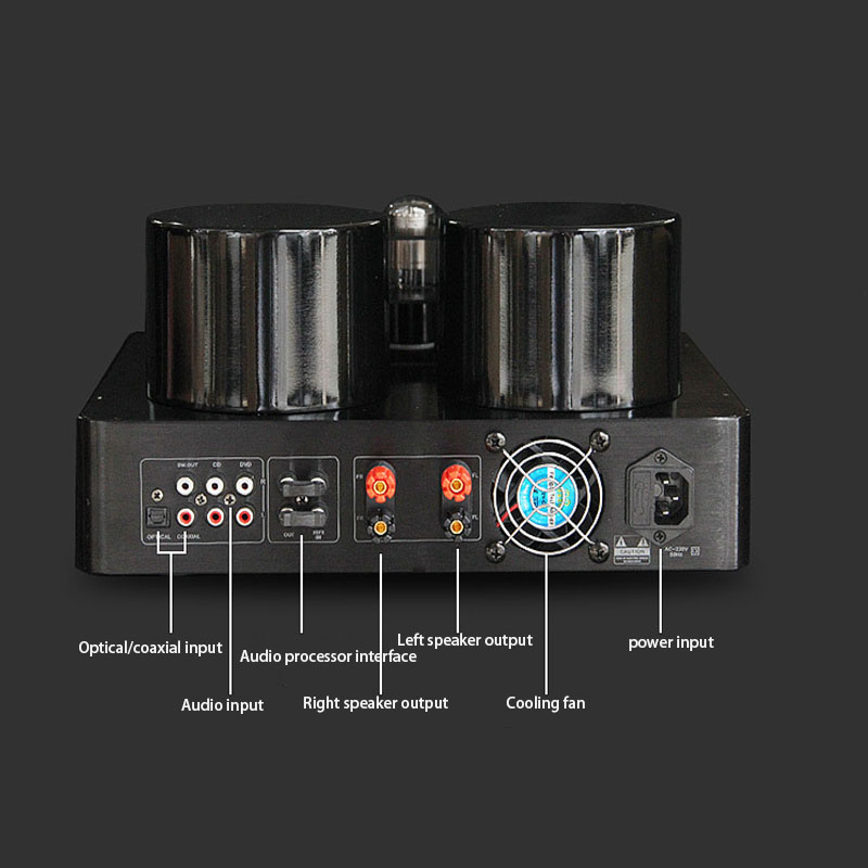 Audio Music In Youtube - 【NOVO】Amplificador de Áudio a Vácuo HiFi