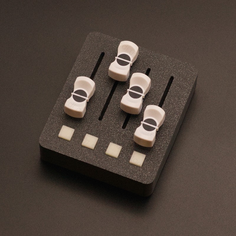 Audio Music Production - Controlador MIDI EM-PO2 – 4 Faders