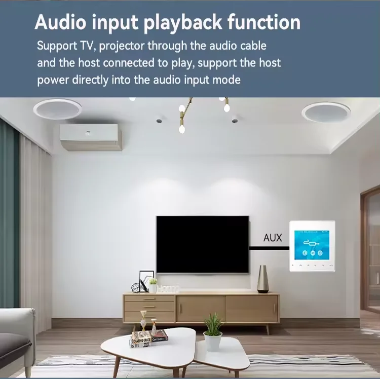 Casa bluetooth amplificador de - Audio Music Background avaliação e preço