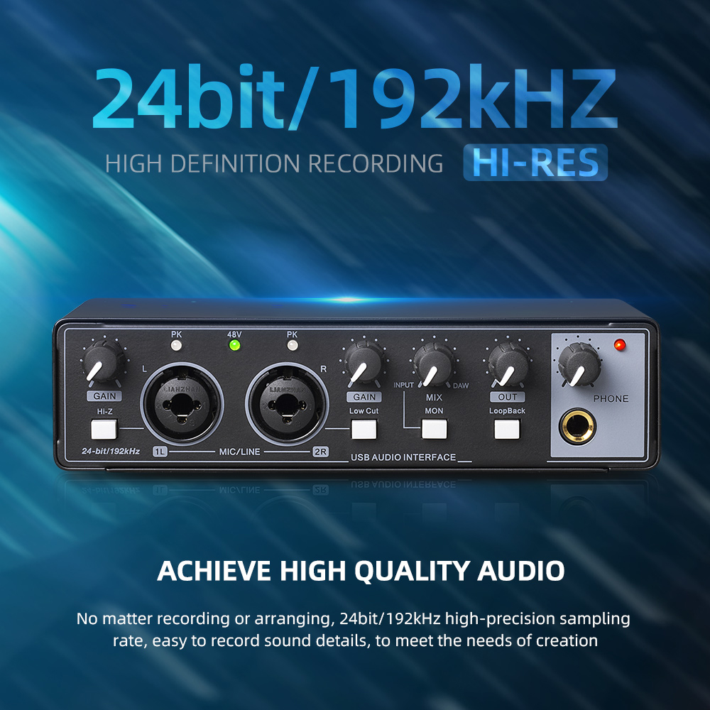 Interface de Áudio USB MD22 co - Audio Music Production avaliação e preço