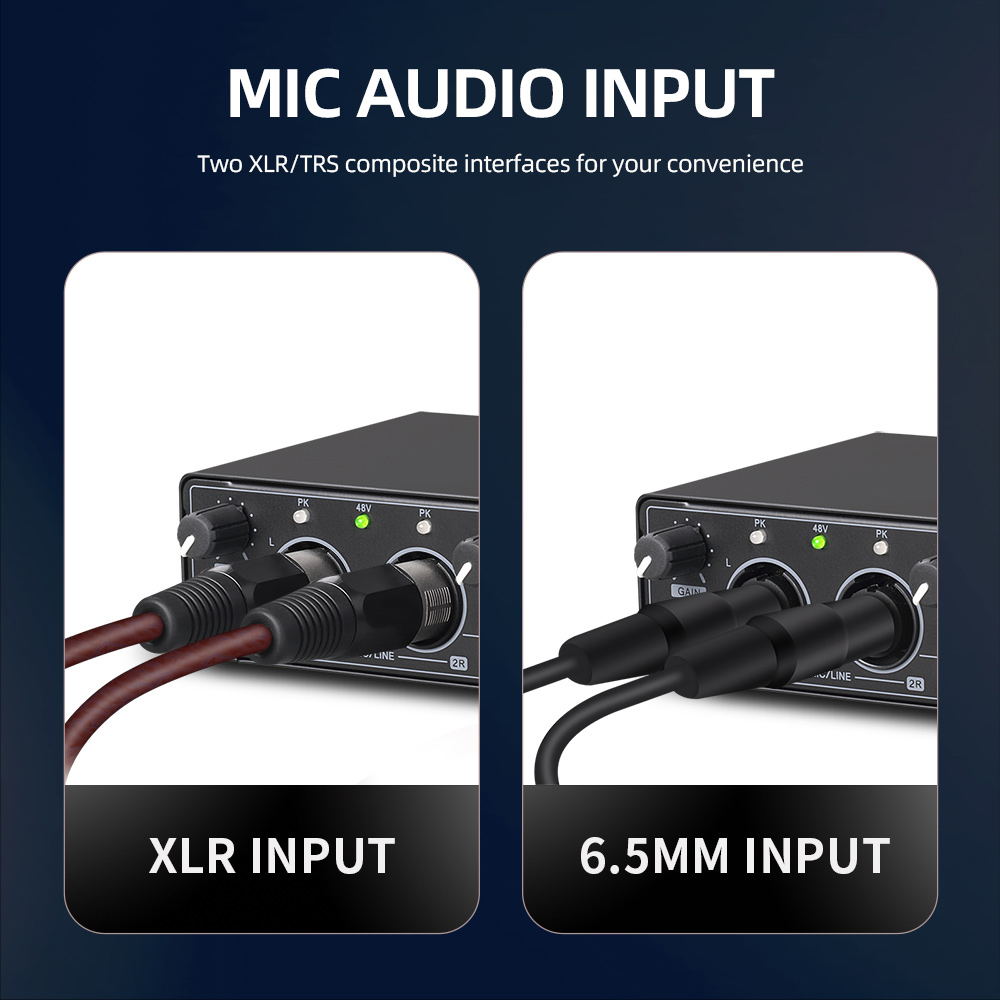 Interface de Áudio USB MD22 co - Audio Music Production avaliação e preço