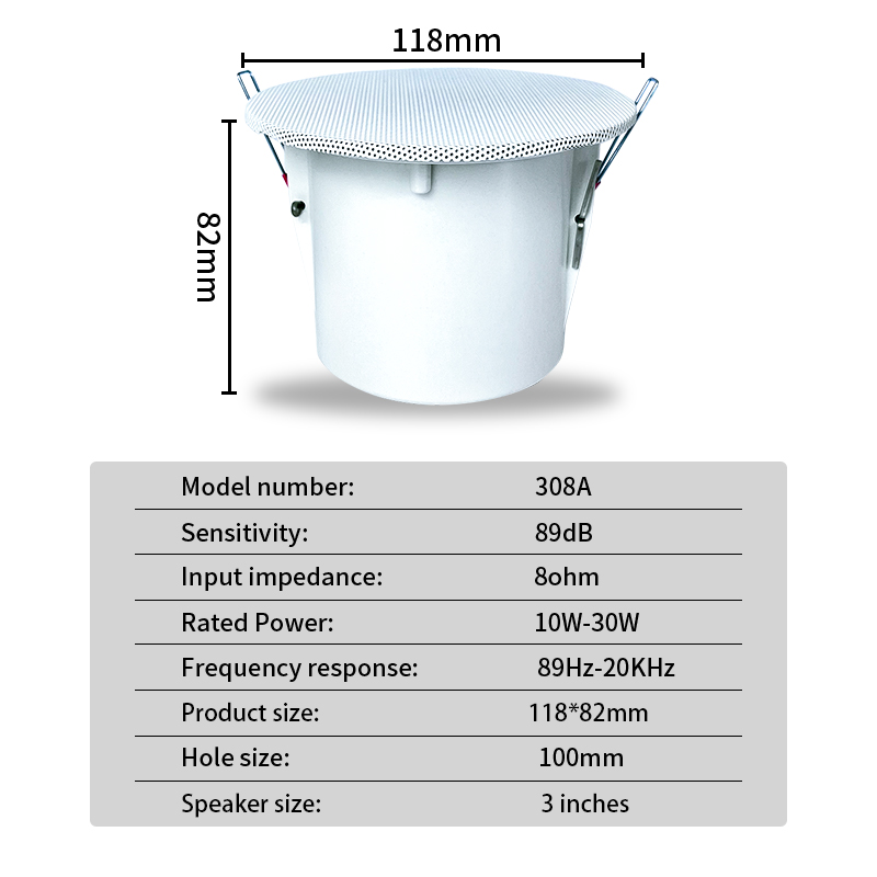 Surround Sound Speakers System - Audio Music Background avaliação e preço