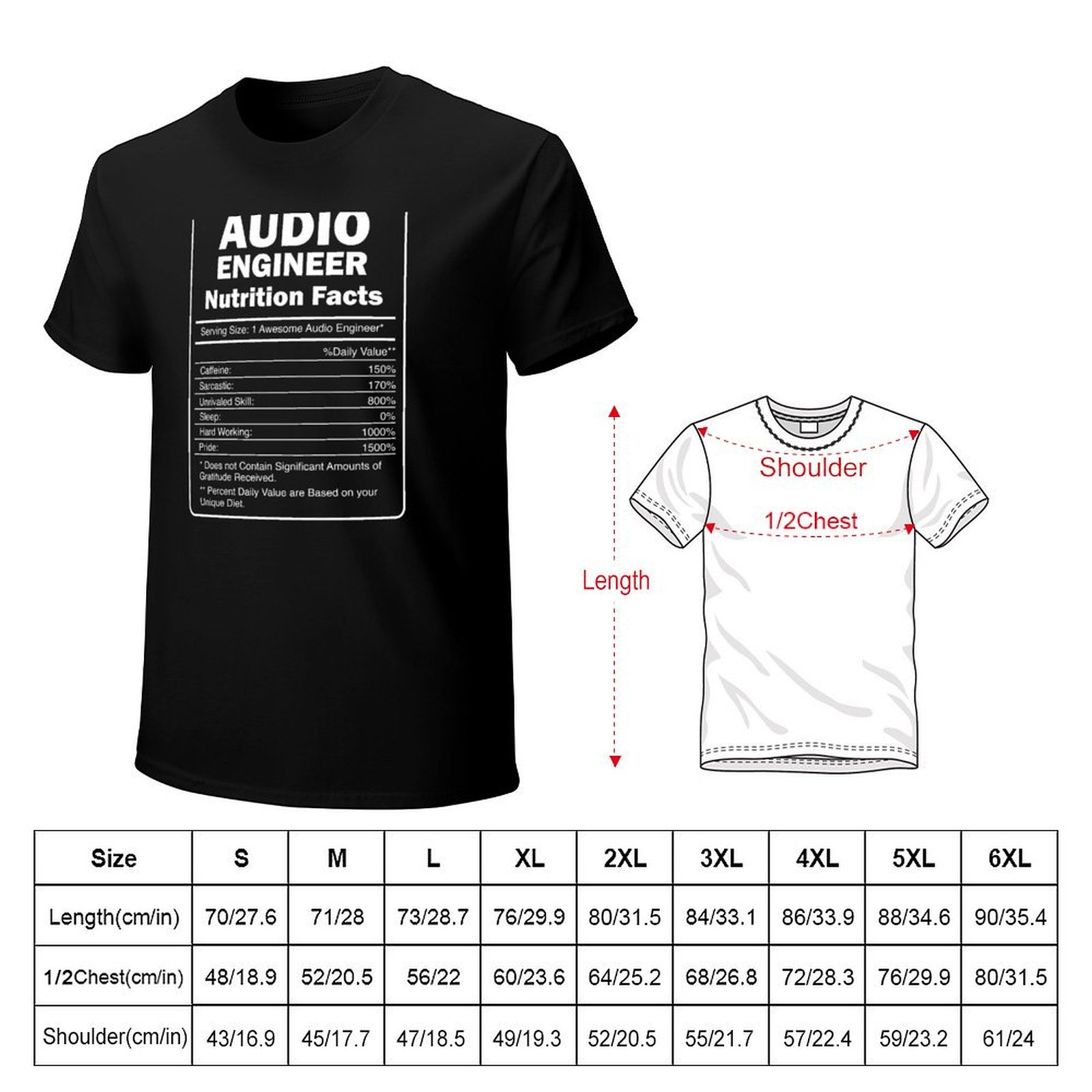 Camiseta de Engenheiro de Som  - Audio Music Production avaliação e preço