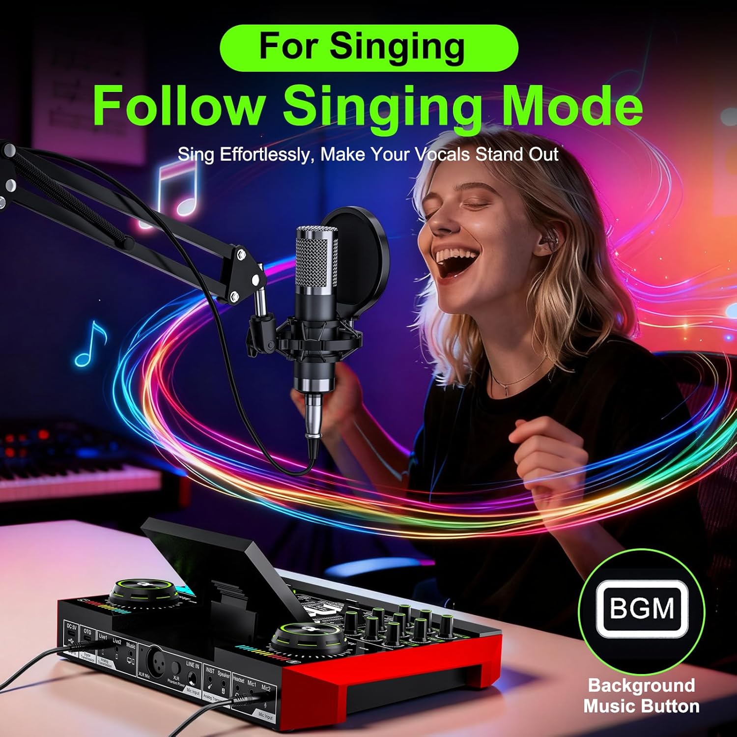 Interface de Áudio para Stream - Audio Music Mixer avaliação e preço
