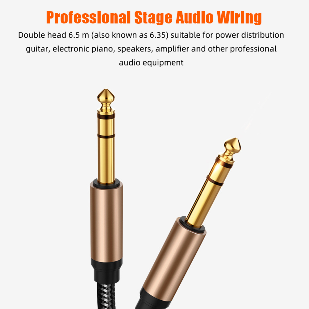 Banhado a ouro 1/4 Polegada tr - Audio Music Mixer avaliação e preço