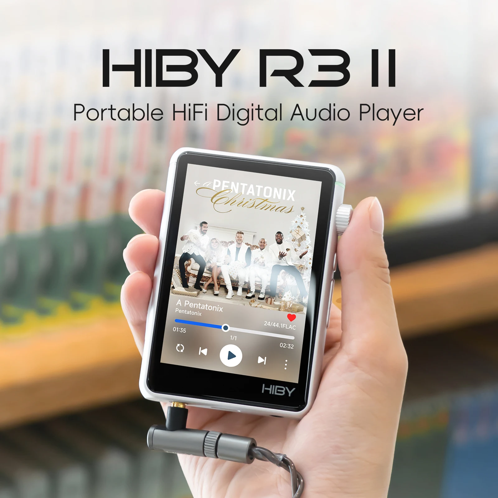 Hiby reprodutor de música blue - Audio Music Web avaliação e preço