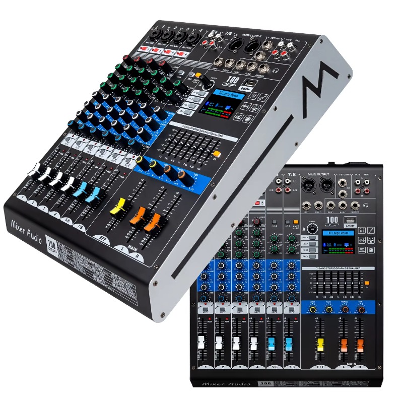 Mixer de Áudio GAX-HLM80 Verde - Audio Music Mixer avaliação e preço